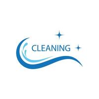 Reinigung Logo Vorlage Symbol Design vektor