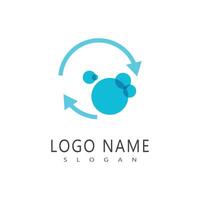 rengöring logotyp mall symbol design vektor