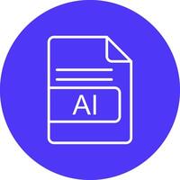 ai Datei Format Linie multi Kreis Symbol vektor