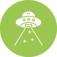 UFO Glyphe multi Kreis Symbol vektor