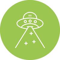 UFO Linie multi Kreis Symbol vektor