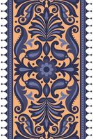 damast- mönster bakgrund geometrisk etnisk orientalisk ikat sömlös mönster traditionell design för bakgrund, matta, tapet, Kläder, omslag, batik, tyg, illustration broderi stil. vektor