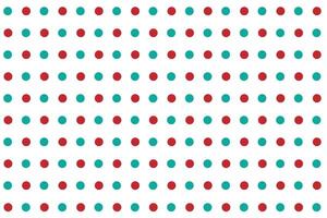 sömlös mönster med röd och blå prickar vektor