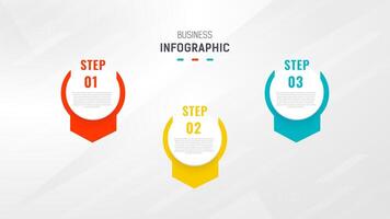 zwei Schritt Infografik Etikette Design Vorlage mit Linie Symbole. Prozess Schritte Diagramm, Präsentationen, Arbeitsablauf Layout, Banner, fließen Diagramm, die Info Graph. vektor