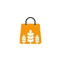 Tasche Einkaufen Logo Design Vorlage Illustration vektor