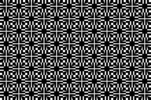 abstrakt sömlös upprepa mönster. svart och vit sömlös geometrisk textil- mönster. abstrakt mosaik- bricka tapet dekor. vektor