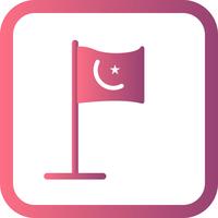 Vektor Islamic Flag Icon