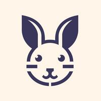 kanin logotyp kanin illustration vektor