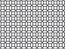 schwarz Hexagon Hintergrund Muster Illustration vektor