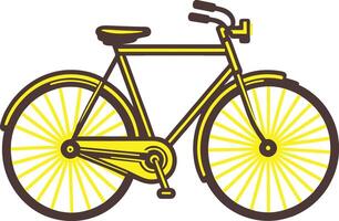 Fahrrad Symbol Illustration. vektor