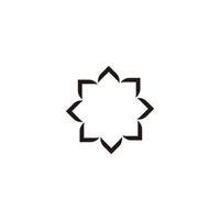 bakgrund, ramadhan, löv geometrisk symbol enkel logotyp vektor