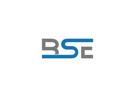 bse kreativ modern logotyp design ikon mall vektor