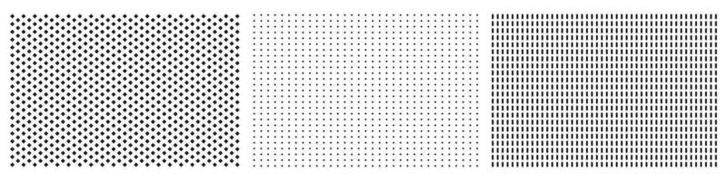 abstrakt Halbton Punkt Muster im geometrisch Formen. isoliert Illustration vektor