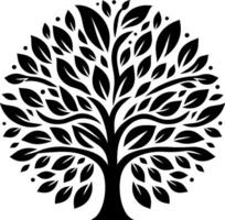 Baum Silhouetten Illustration Symbol vektor