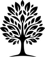 Baum Silhouetten Illustration Symbol vektor