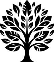 Baum Silhouetten Illustration Symbol vektor