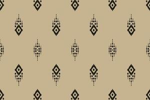 ikat stam- indisk sömlös mönster. etnisk aztec tyg matta mandala prydnad inföding boho sparre textil.geometrisk afrikansk amerikan orientalisk traditionell illustrationer. broderi stil vektor