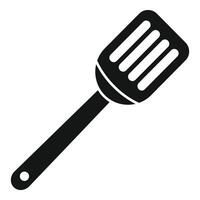 användbar spatel ikon enkel . matlagning verktyg vektor
