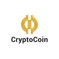 crypto valuta mynt pengar utbyta logotyp vektor