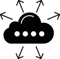 Lager Daten Symbol Symbol Bild zum Datenbank Illustration vektor