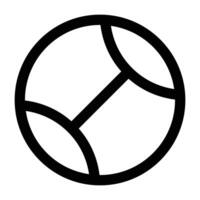 einfach Ball Symbol. das Symbol können Sein benutzt zum Webseiten, drucken Vorlagen, Präsentation Vorlagen, Illustrationen, usw vektor