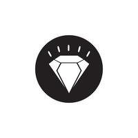 Diamant Logo Vorlage Symbol Illustration Design vektor