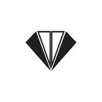 Diamant Logo Vorlage Symbol Illustration Design vektor