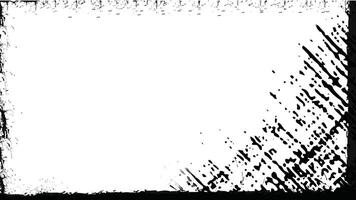 schwarz Grunge Bürste Textur Weiß und schwarz. städtisch Grunge Hintergrund. vektor
