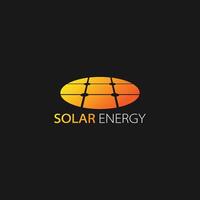 elektrisk bil, solenergi energi logotyp vektor
