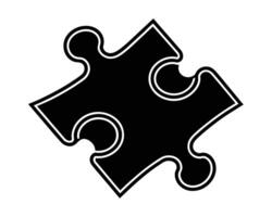 Puzzle Zeichen Symbol Illustration vektor