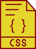 CSS Jahrgang Symbol Design vektor