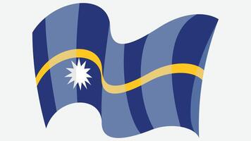 Land flagga ikon isolerat illustration vektor