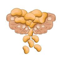 illustration av sojaböna vektor