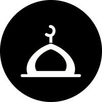 Vektor-Moschee-Symbol vektor