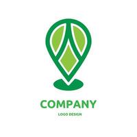 Garten und Bauernhof Logo Design zum Marke Unternehmen und Identität vektor