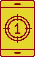 Countdown Jahrgang Symbol Design vektor