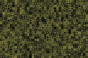 Gelb Quadrate funkelnd Muster abstrakt Hintergrund vektor