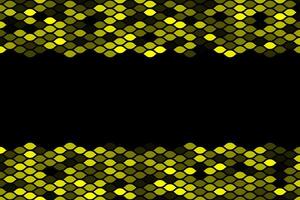 Gelb abstrakt geometrisch Rahmen Muster Hintergrund vektor