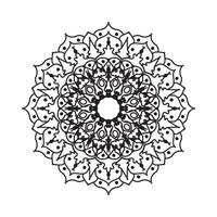 mandalas för färg bok. dekorativ runda ornament. ovanlig blomma form. orientalisk , anti-stress terapi mönster. väva design element. yoga logotyper . vektor
