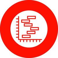 Mücke Diagramm multi Farbe Kreis Symbol vektor