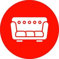 Sofa multi Farbe Kreis Symbol vektor