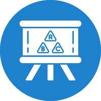 Tafel multi Farbe Kreis Symbol vektor