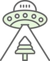 UFO Stutfohlen Symbol Design vektor