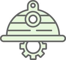 Sicherheit Helm Stutfohlen Symbol Design vektor