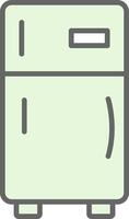 Kühlschrank Stutfohlen Symbol Design vektor
