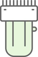 Trimmer Stutfohlen Symbol Design vektor