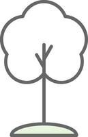 Baum Stutfohlen Symbol Design vektor