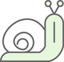 Schnecke Stutfohlen Symbol Design vektor