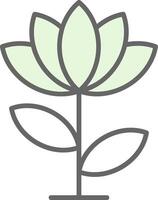 Lotus Blume Stutfohlen Symbol Design vektor
