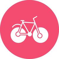 Fahrrad multi Farbe Kreis Symbol vektor